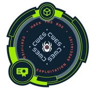 HTB CWES badge
